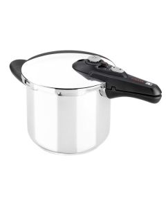 BRA A185105 olla a presión 11 L Plata