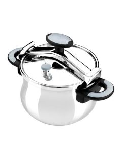 BRA A185501 olla a presión 4,5 L Plata