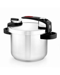 BRA A185601 olla a presión 4 L Plata
