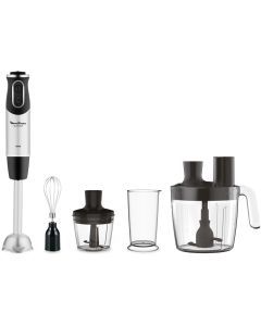 Moulinex Quickchef 0,8 L Batidora de inmersión 1000 W Negro, Acero inoxidable