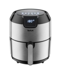 Tefal Easy Fry EY401D freidora Sencillo 4,2 L Independiente 1500 W Freidora de aire caliente Negro, Acero inoxidable