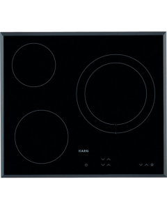 Vitrocerámica Independiente AEG hk623021Fb 3Z biselada