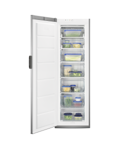Zanussi ZUAN28FX congelador Congelador vertical Independiente 276 L F Gris