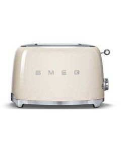 Tostadora SMEG TSF01  2 SLICE. Color Crema