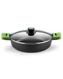 CACEROLA BAJA BRA PRIOR 40CM INDUCCION TAPA