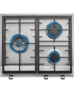 Placa Gas Teka EX6013GAIALDR Inox 58Cm 3Quem Nat