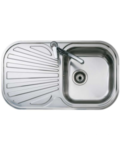 Fregadero Acero Teka STYLO1C1EDCHA 45Cm 1Cub Escur