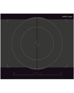 placa de inducción 4 zona(s) CATA GIGA 600 BK