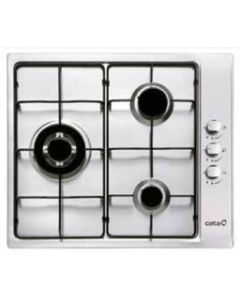 PLACA GAS CATA GI6021X 3F 59CM INOX