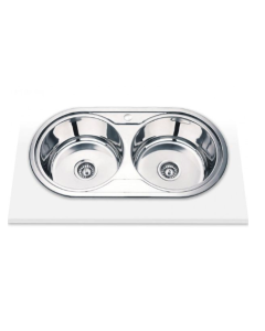 Fregadero inox Edesa K2SE842C