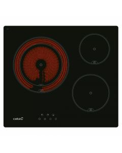 PLACA VITRO CATA TD6003BK 60CM 3F