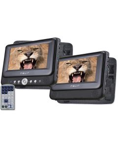 DVD PORTATIL NEVIR NVR-2772-DVD-PDCU DOBLE PANTALL
