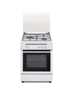 COCINA GAS VITROKITCHEN CB5530BB 3F 50X55CM BLANCA BUTANO