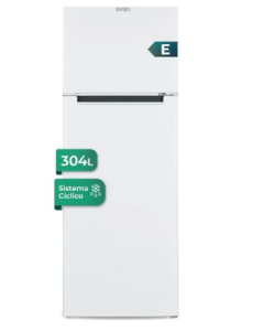 FrigorÃ­fico 2 puertas Svan  Clase E 1.72mx60cm CÃ­clico Blanco