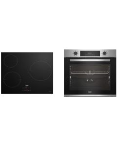 Conjuntos horno y placa Beko BBSE12340XD