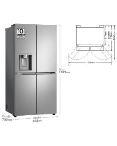 MULTIPUERTA LG E GML860PYFE (1792x83x729